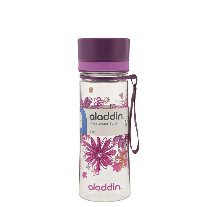 aladdin Aveo Wasserflasche, 0.35L, Lila mit