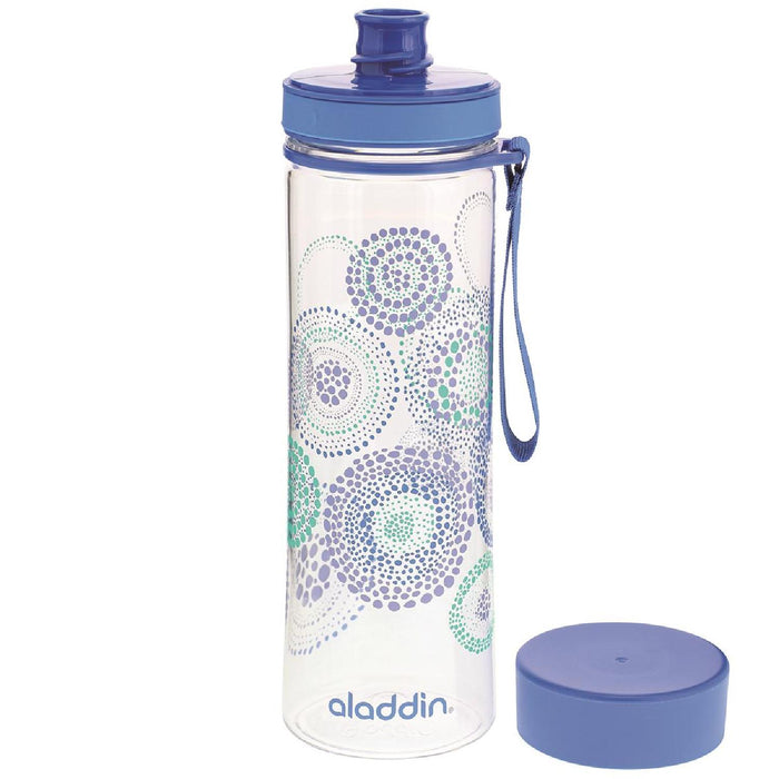 aladdin Aveo Wasserflasche, 0.6L, Blau mit
