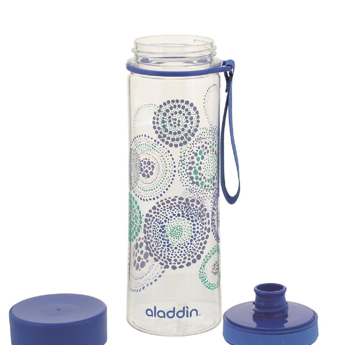 aladdin Aveo Wasserflasche, 0.6L, Blau mit