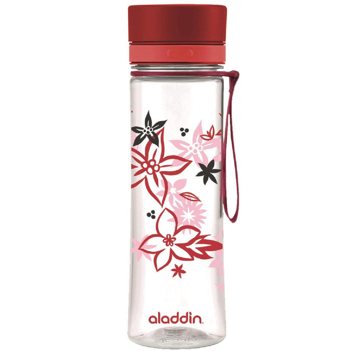 aladdin Aveo Wasserflasche, 0.6L, Rot mit