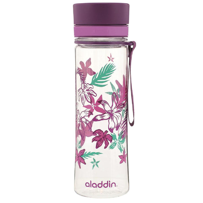 aladdin Aveo Wasserflasche, 0.6L, Lila mit