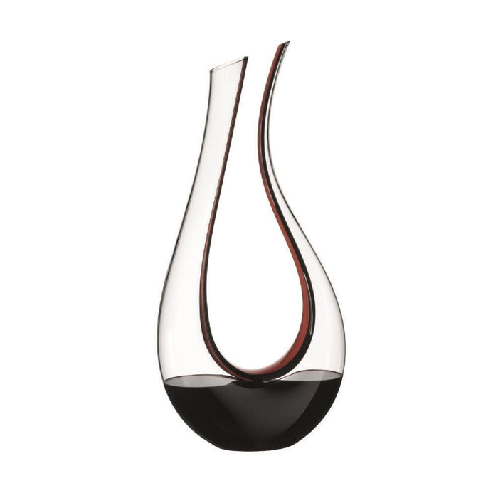 Riedel Amadeo Doppelmagnum Dekanter Schwarz / Rot