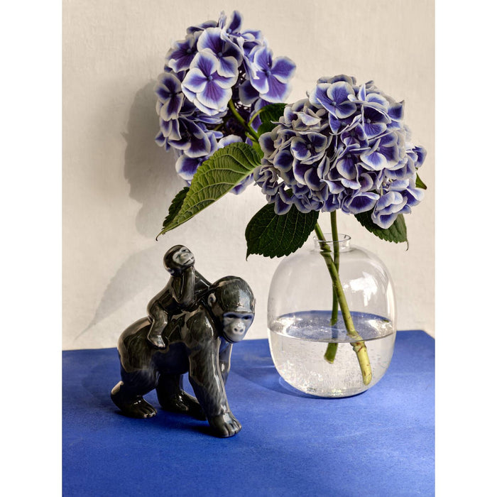 Royal Copenhagen Collectibles Jahresfigur 2023 - Gorilla mit Baby 13 cm