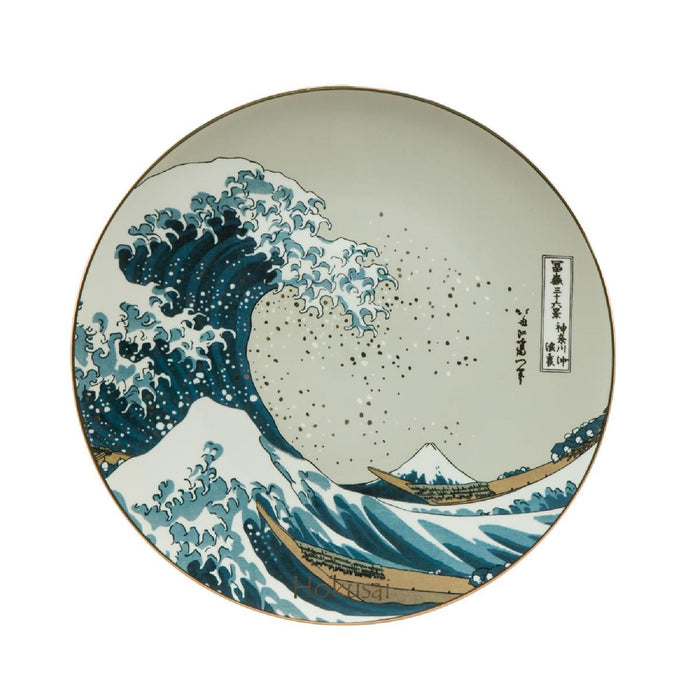 Goebel Katsushika Hokusai  - Die Welle - Wandteller