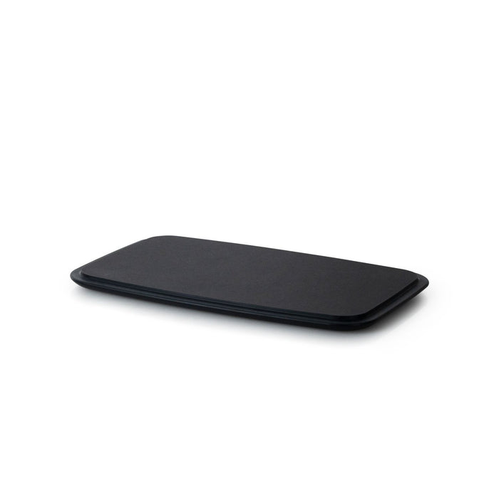 Continenta Käseglocke 2-tlg,, Duracore schwarz 26x16,5x8,5 cm