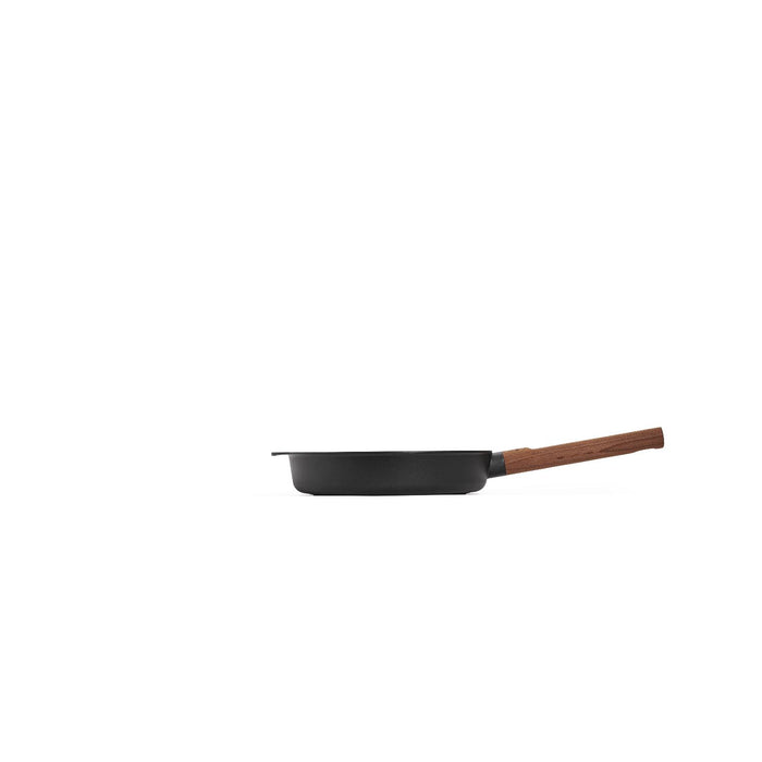 Woll, Eco Logic Induktion, Gusspfanne, fester Holzstiel Ø 24 cm, 5 cm hoch