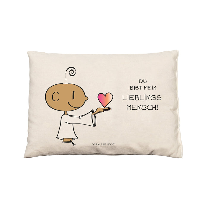 Goebel Der kleine Yogi Du bist mein Lieblingsmensch Bio-Zirbenkissen