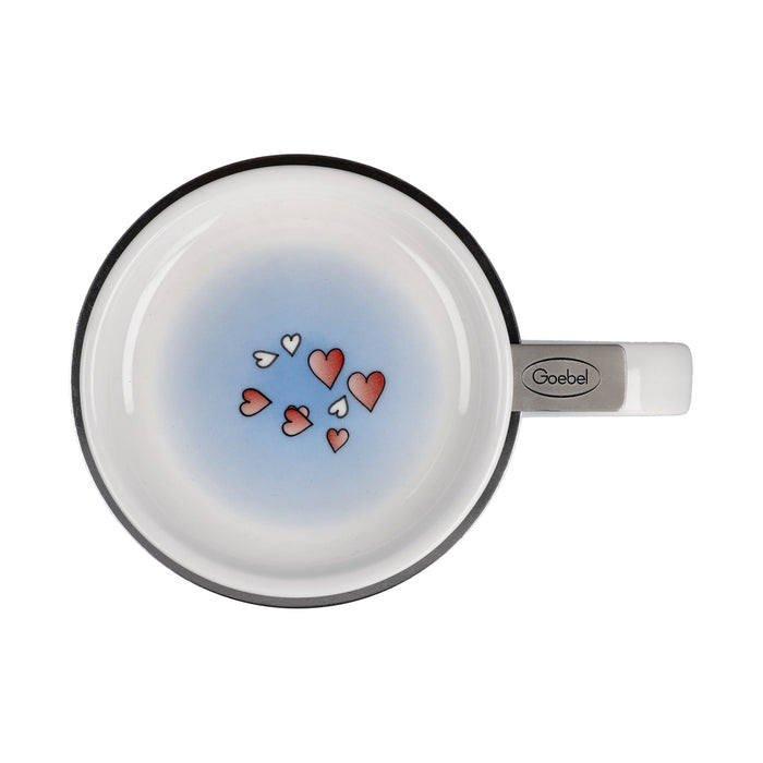 Goebel Der kleine Yogi Für Dich gesammelt Teetasse mit Deckel und Sieb