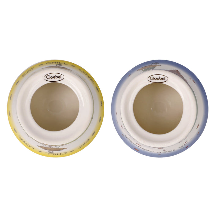 Goebel Set - Der kleine Yogi Eierbecher