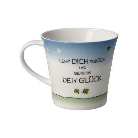 Goebel Wohnaccessoires Der kleine Yogi  - Dein Glück - Coffee-/Tea Mug