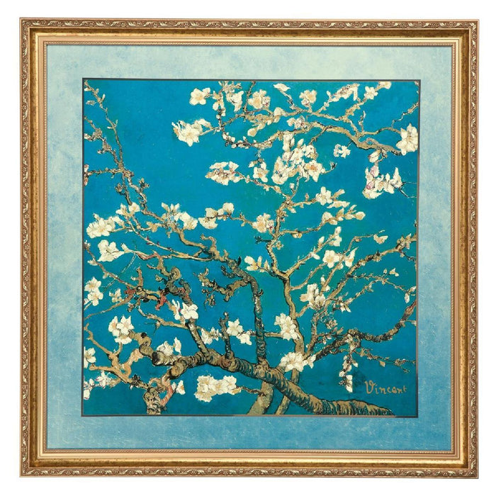 Goebel Vincent van Gogh  - "Mandelbaum blau" - Wandbild