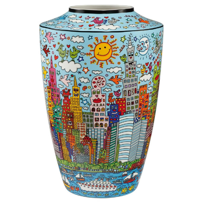 Goebel James Rizzi  - My New York City Day - Vase