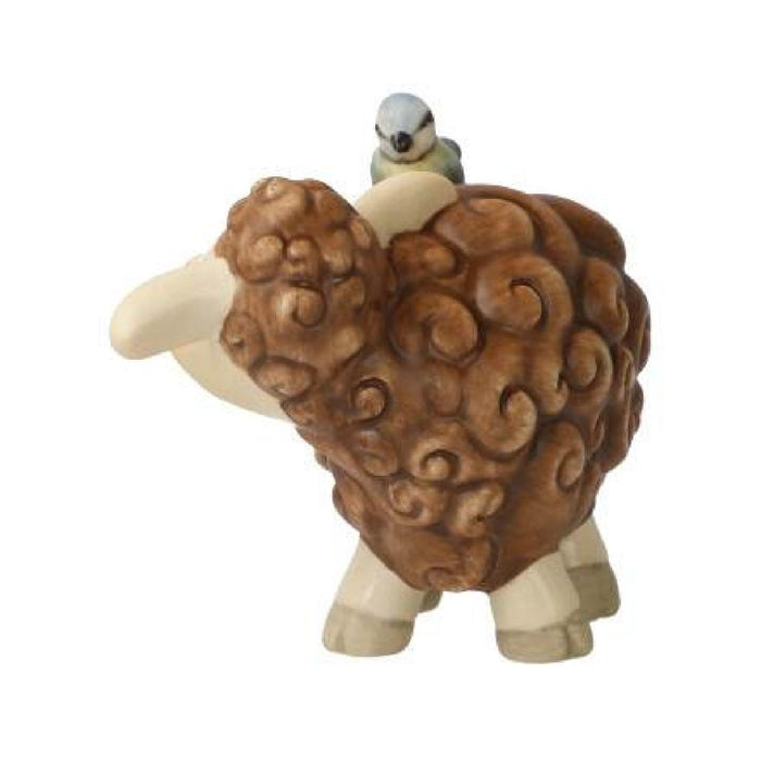 Goebel Weihnachtsmann Schaf Dolly - Figur