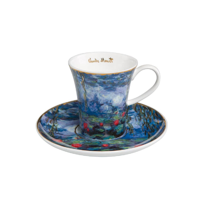 Goebel Claude Monet  - Seerosen mit Weide - Espressotasse