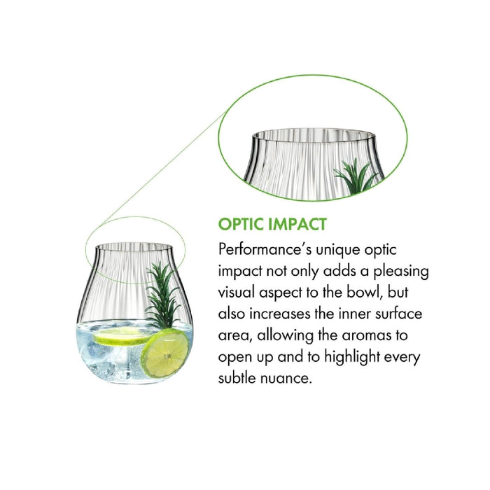 RIEDEL Gin Set Optic O 4 Stück