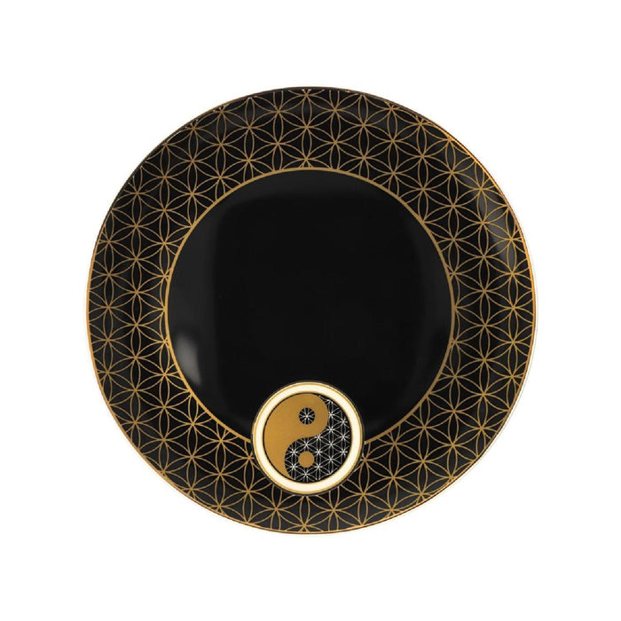 Goebel Yin Yang Lotus -  schwarz - Teller