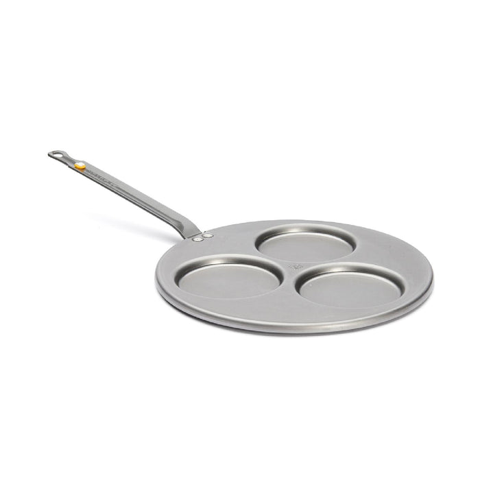 De Buyer PFANNE FÜR 3 BLINIS Á Ø 10 CM MINERAL B Ø 27 CM