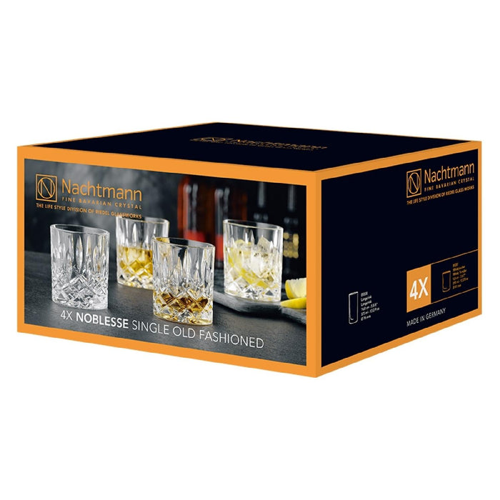 Single Old Fashioned Set 4 teilig Noblesse Whiskybecher