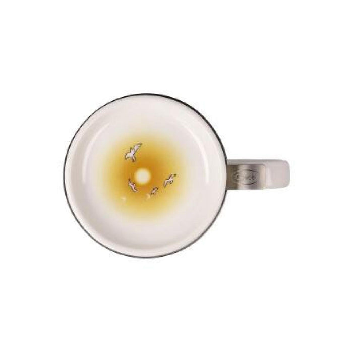 Goebel Seaview Teetasse mit Deckel und Sieb