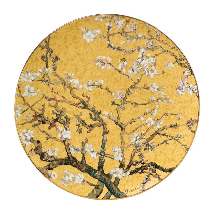 Goebel Vincent van Gogh  - Mandelbaum Gold - Wandteller