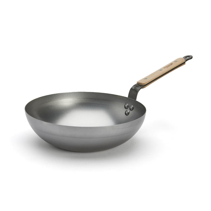 De Buyer ABGERUNDETER WOK MINERAL B BOIS ø28