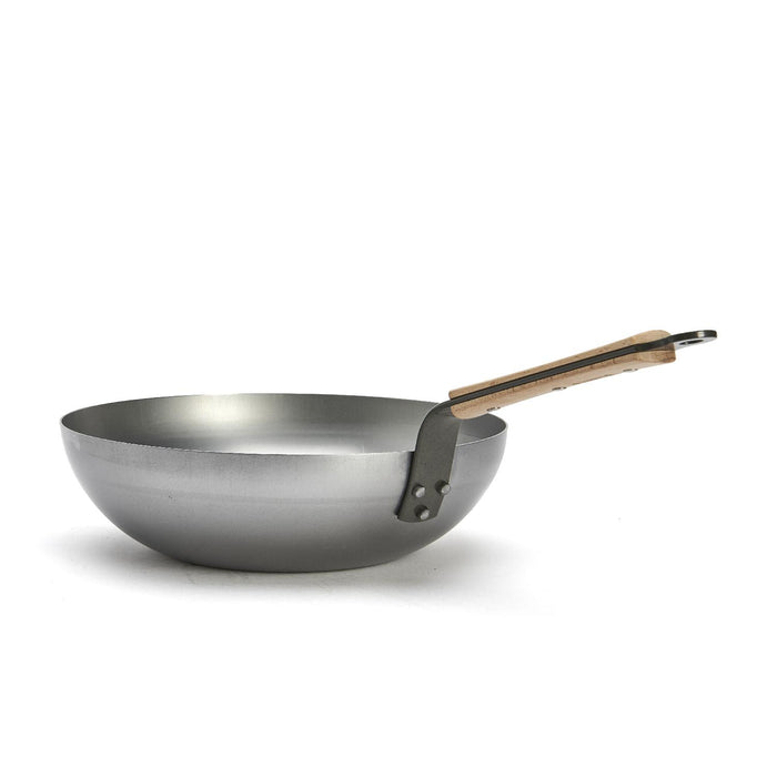 De Buyer ABGERUNDETER WOK MINERAL B BOIS ø28