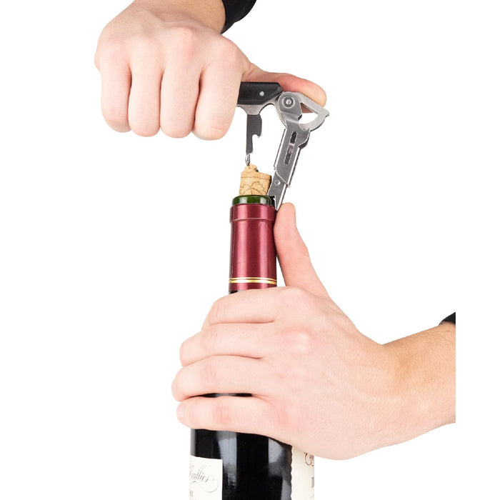 Peugeot CLAVELIN Kellnermesser schwarz/Edelstahl 14 cm