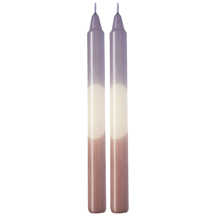 Villeroy & Boch Like Home Stabkerze dip dye lavender, grape 2 Stk.