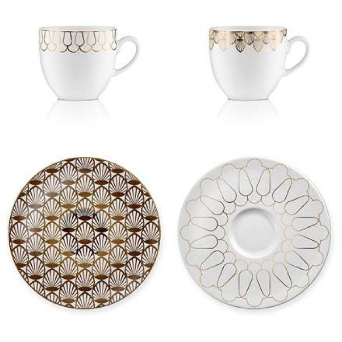 Goebel First.Gold Espressotassen Set