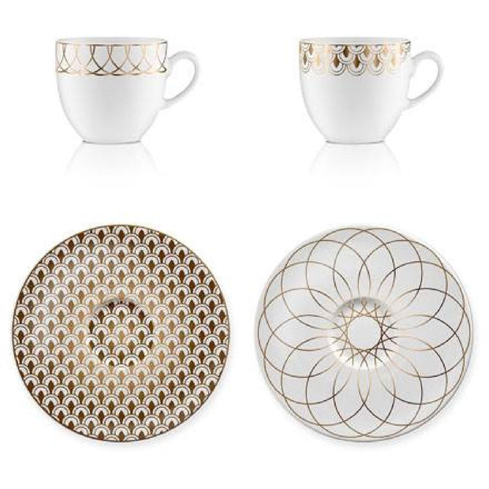 Goebel First.Gold Espressotassen Set