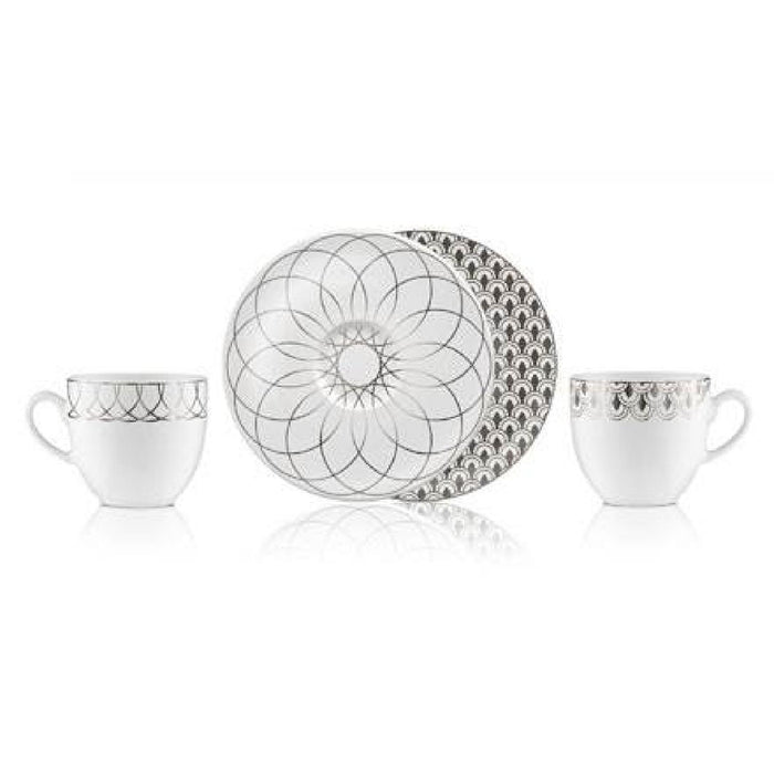 Goebel First.Platin Kaffeetassen Set