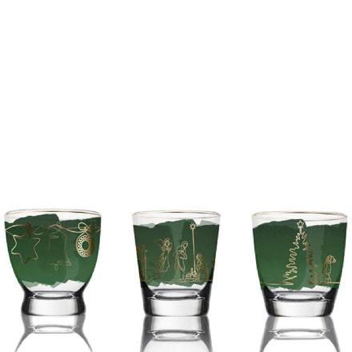 Goebel Set Christmas Classic Windlicht