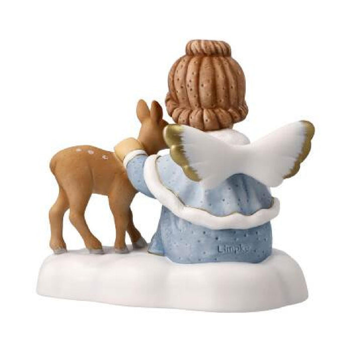 Goebel Winterengelchen Ich pass auf Dich auf - Engel