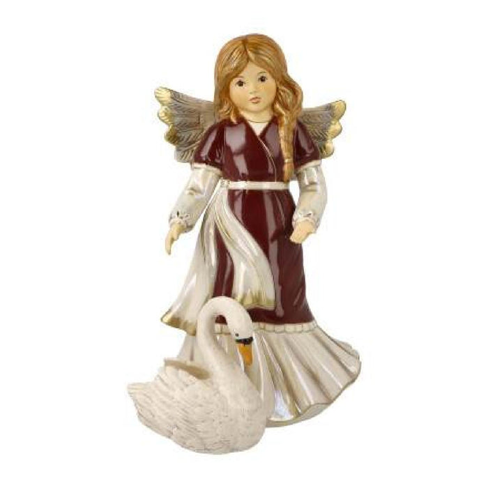 Goebel Jahresfarbe Evening Mood Anmutiger Schwanenfreund - Engel