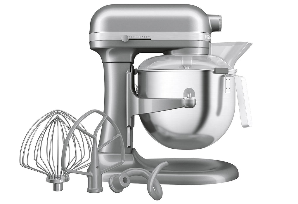 KitchenAid Heavy Duty Küchenmaschine 5KSM70JPX 6,6 L Kontur Silber mit Schüsselheber