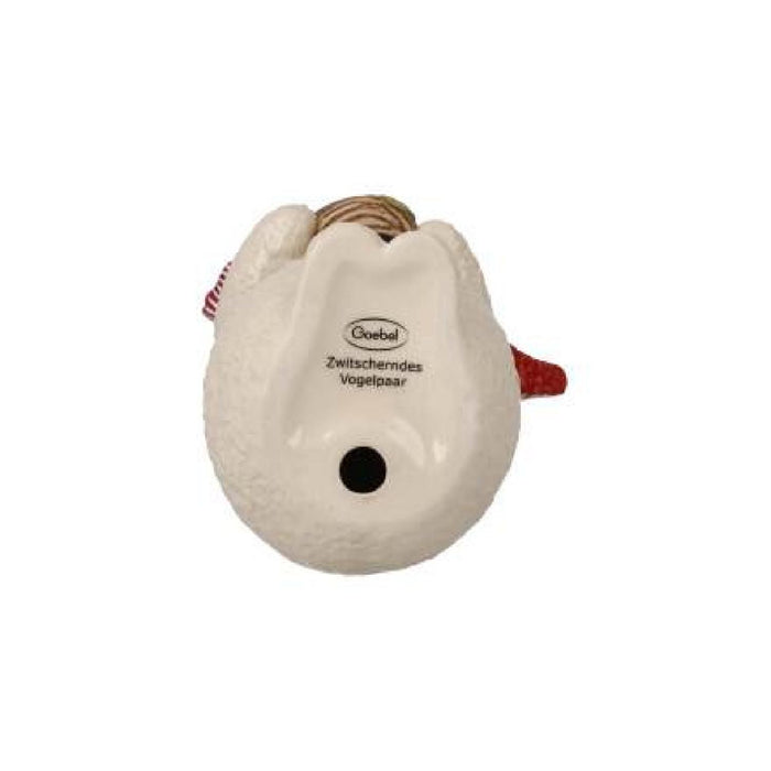 Goebel Schneemann - Zwitscherndes Vogelpaar Figur