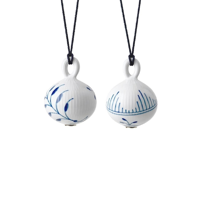 Royal Copenhagen Blue Fluted Mega Kugel-Set 9,5 cm 2 pc