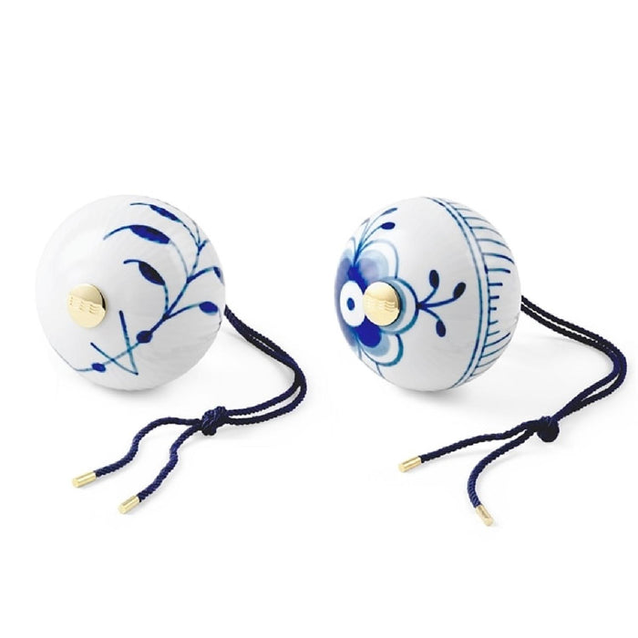 Royal Copenhagen Blue Fluted Mega Kugel-Set 9,5 cm 2 pc