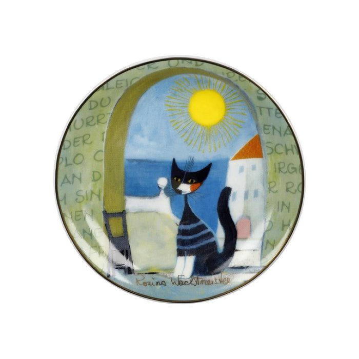 Goebel Wohnaccessoires Rosina Wachtmeister - "Il gatto e il mare" - Miniteller
