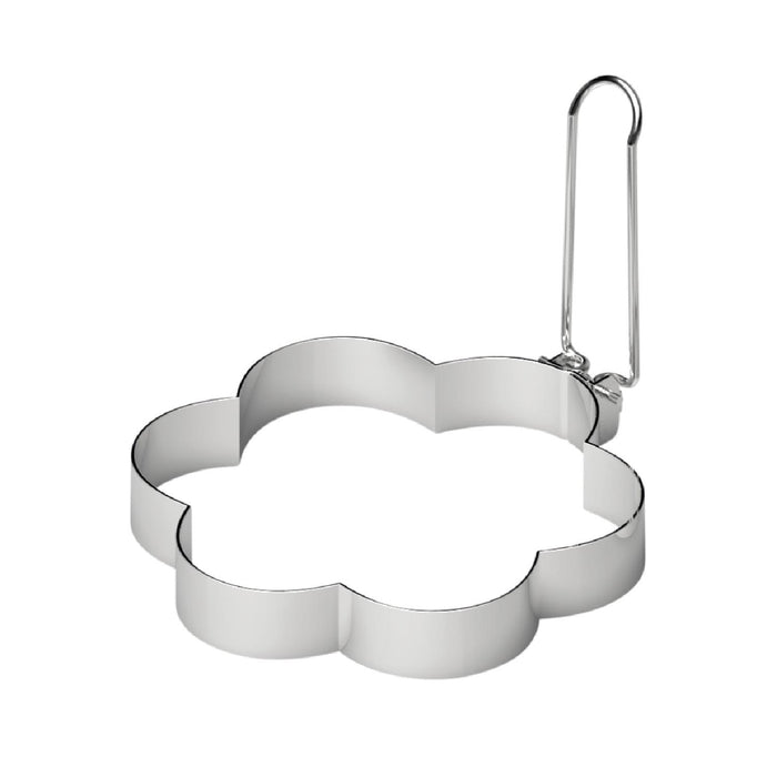 Weis Eier Backform "Blume" aus Edelstahl