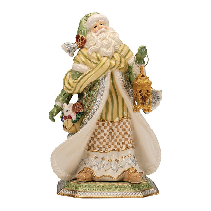 Goebel Fitz & Floyd Christmas Collection Santa mit Lanterne - Figur