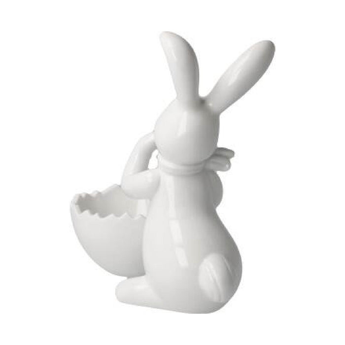 Goebel Hase mit Schale Snow White - Cute Girl Figur
