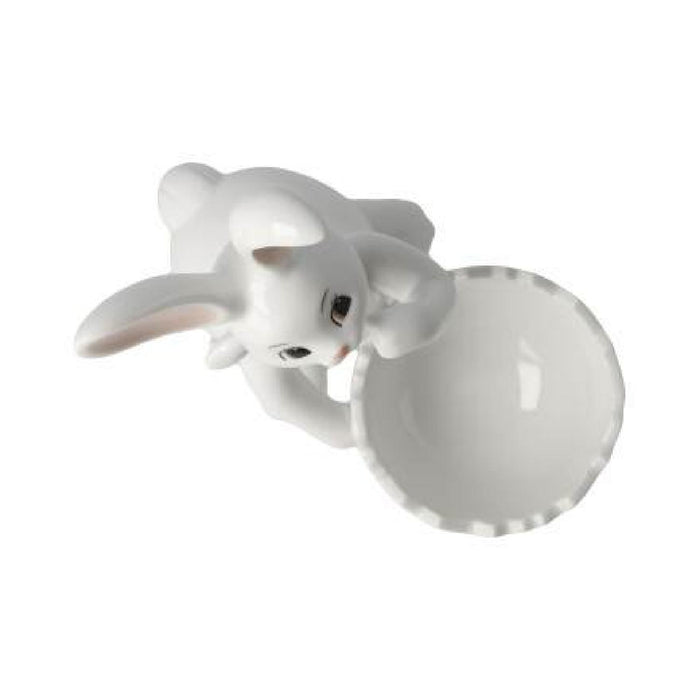 Goebel Hase mit Schale Snow White - Cute Girl Figur
