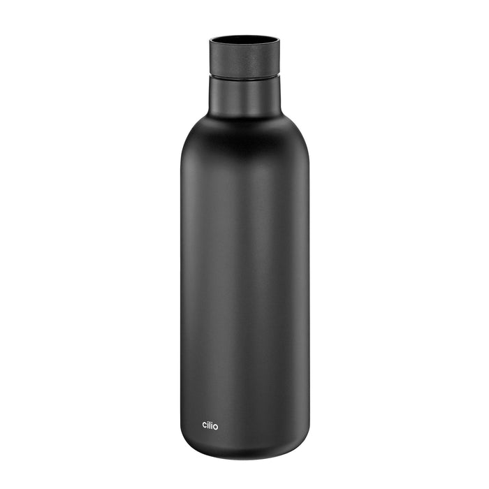Cilio Isoliertrinkflasche DELUXE 650 ml schwarz matt