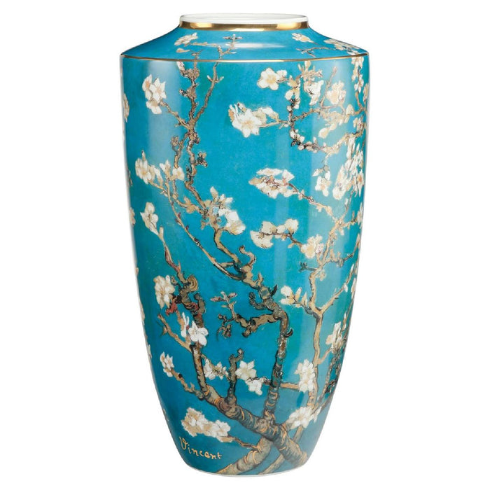 Goebel Vincent van Gogh  - Mandelbaum blau - Vase