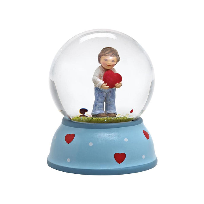 Goebel Unsere große kleine Welt Marco - Herzbube - Schneekugel