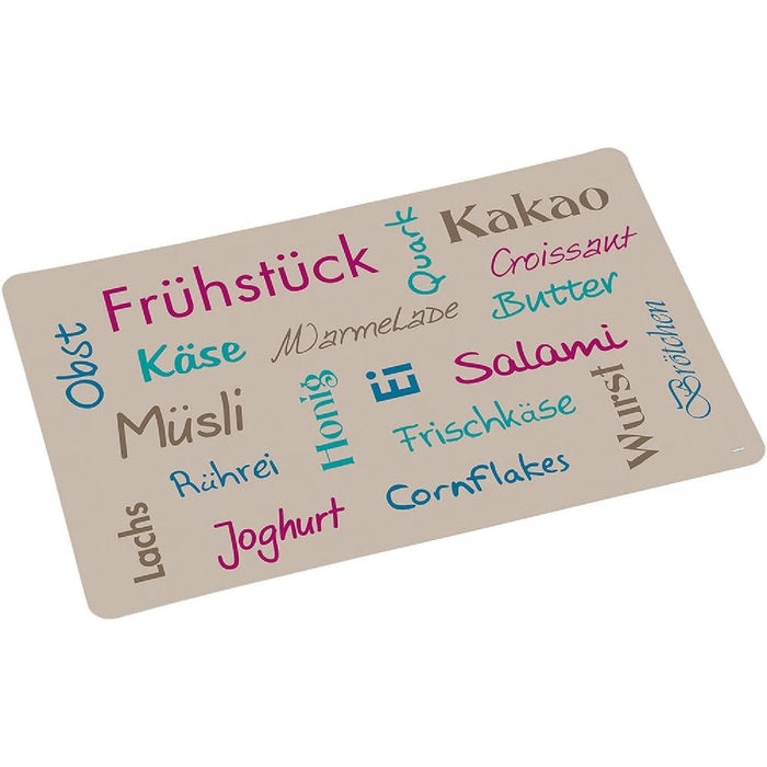 Kesper 77528 Frühstück Set Tisch Kunststoff Mehrfarbig 43,5 x 28 x 0,07 cm
