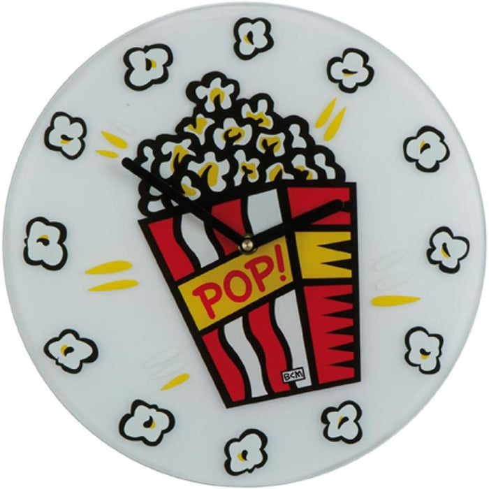 Goebel Pop Wanduhr, Glas, bunt, 30.5 x 30.5 x 3.5 cm