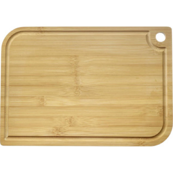 Westmark Schneidebrett Bambus  hochwertige Schneideunterlage mit Saftrille, Küchenbrett aus Holz zum einfachen Schneiden von Lebensmitteln  Bambus, 40 x 29 cm