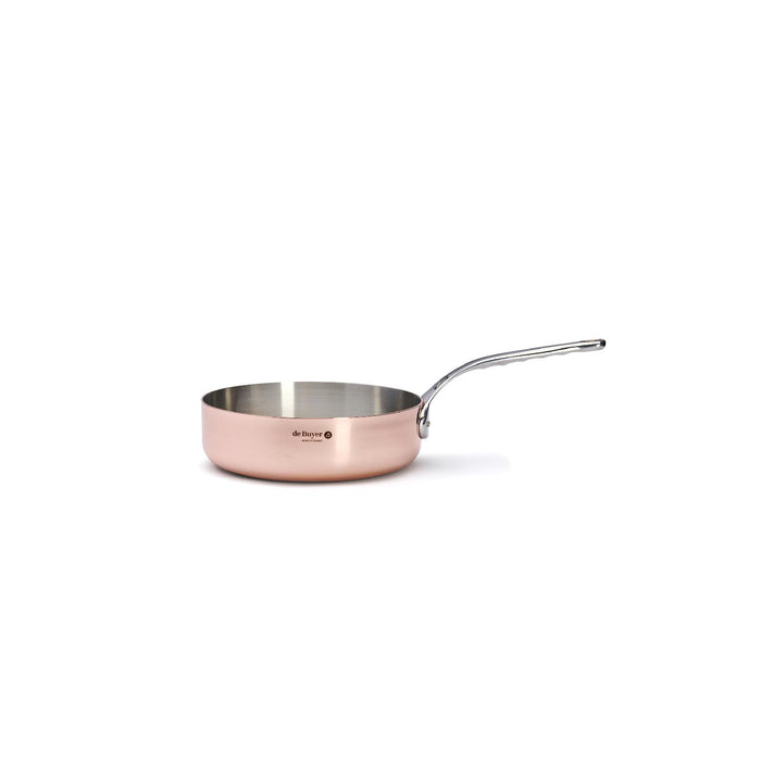De Buyer GERADE SAUTEUSE/SCHMORPFANNE PRIMA MATERA Ø 24